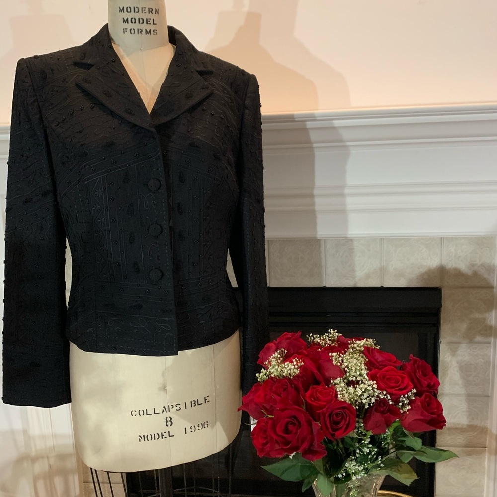 John Meyer Blazer size 10 Black